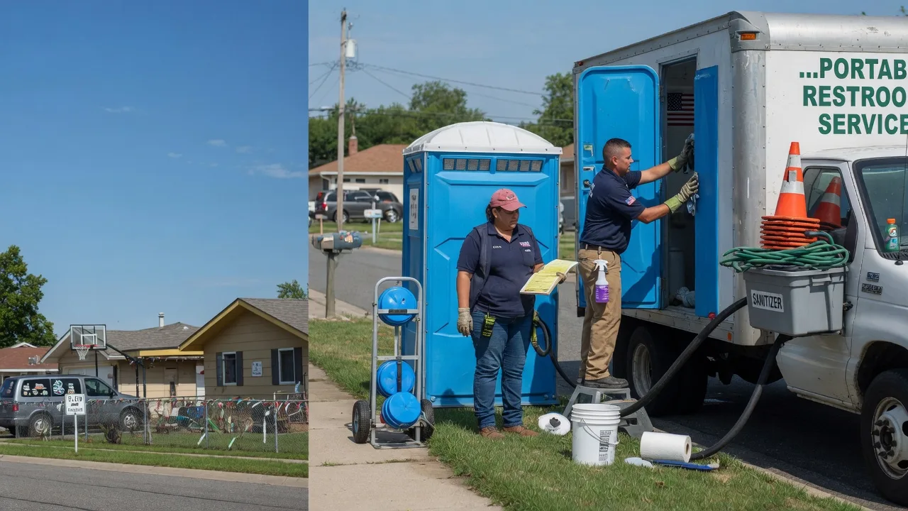 Portable Toilet Rental in Lithopolis, OH near me